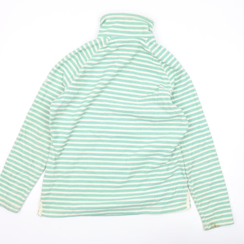 Craghoppers Women's Green Striped Pullover Sweatshirt Size 14