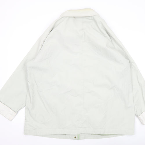 Isabelle Women's Grey Mid-Length Basic Jacket Size 20
