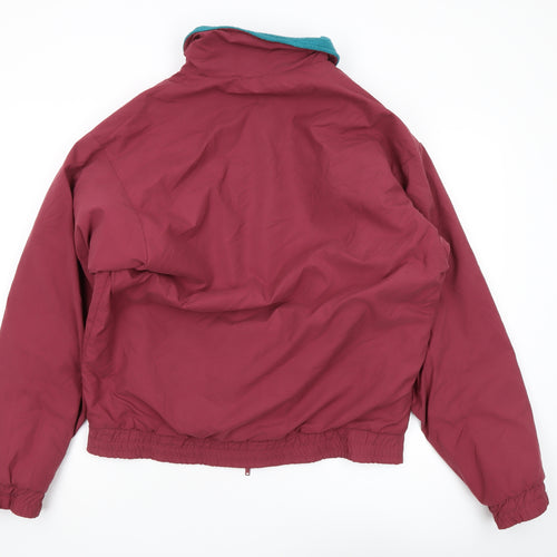 Albris Men's Red Windbreaker Jacket S