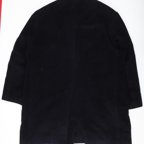 Marks and Spencer Men's Black Wool Cashmere Overcoat 2XL