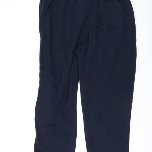 Cotton Traders Men's 4XL Blue Joggers - Relaxed Fit