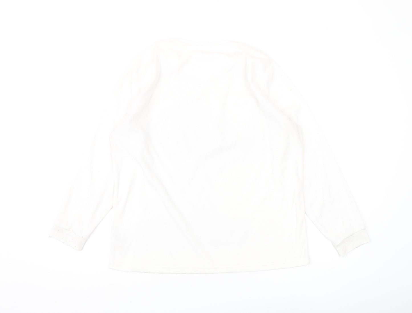 Disney Women's White S Lilo & Stitch Sweatshirt