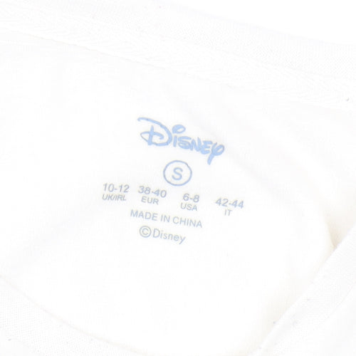 Disney Women's White S Lilo & Stitch Sweatshirt