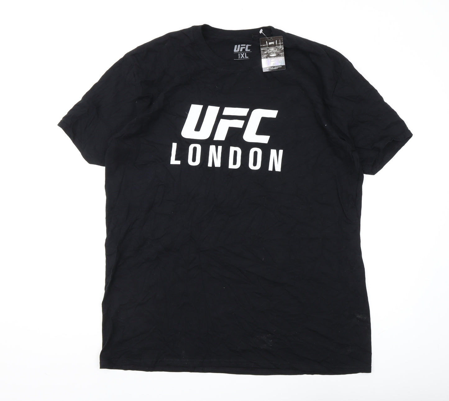 UFC Men's Black XL T-Shirt - London Sports Graphic Tee