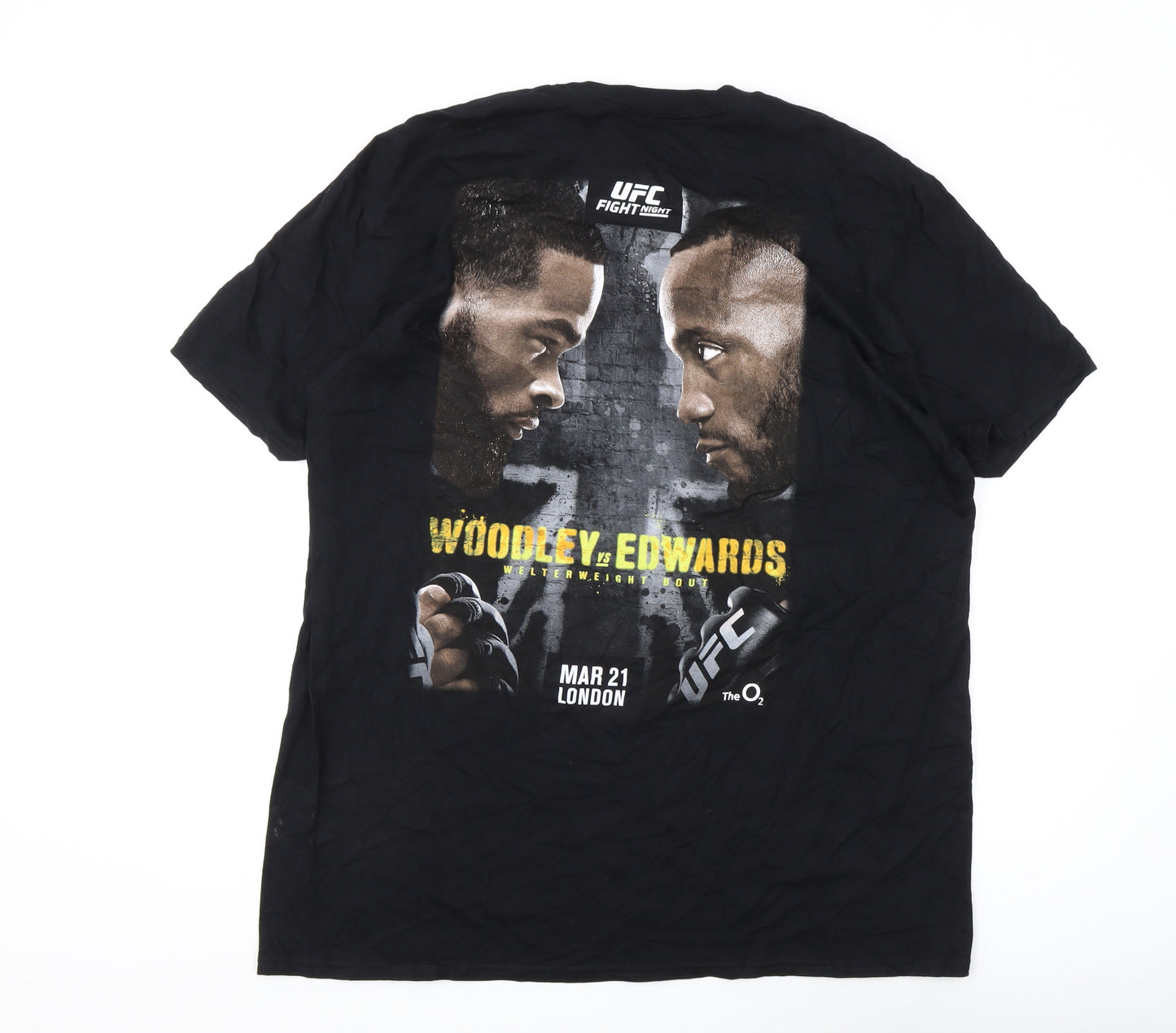 UFC Men's Black XL T-Shirt - London Sports Graphic Tee