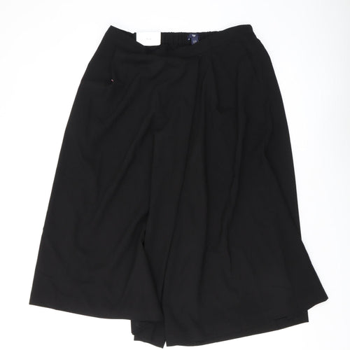 Gap Women's Black Wide-Leg Culottes L
