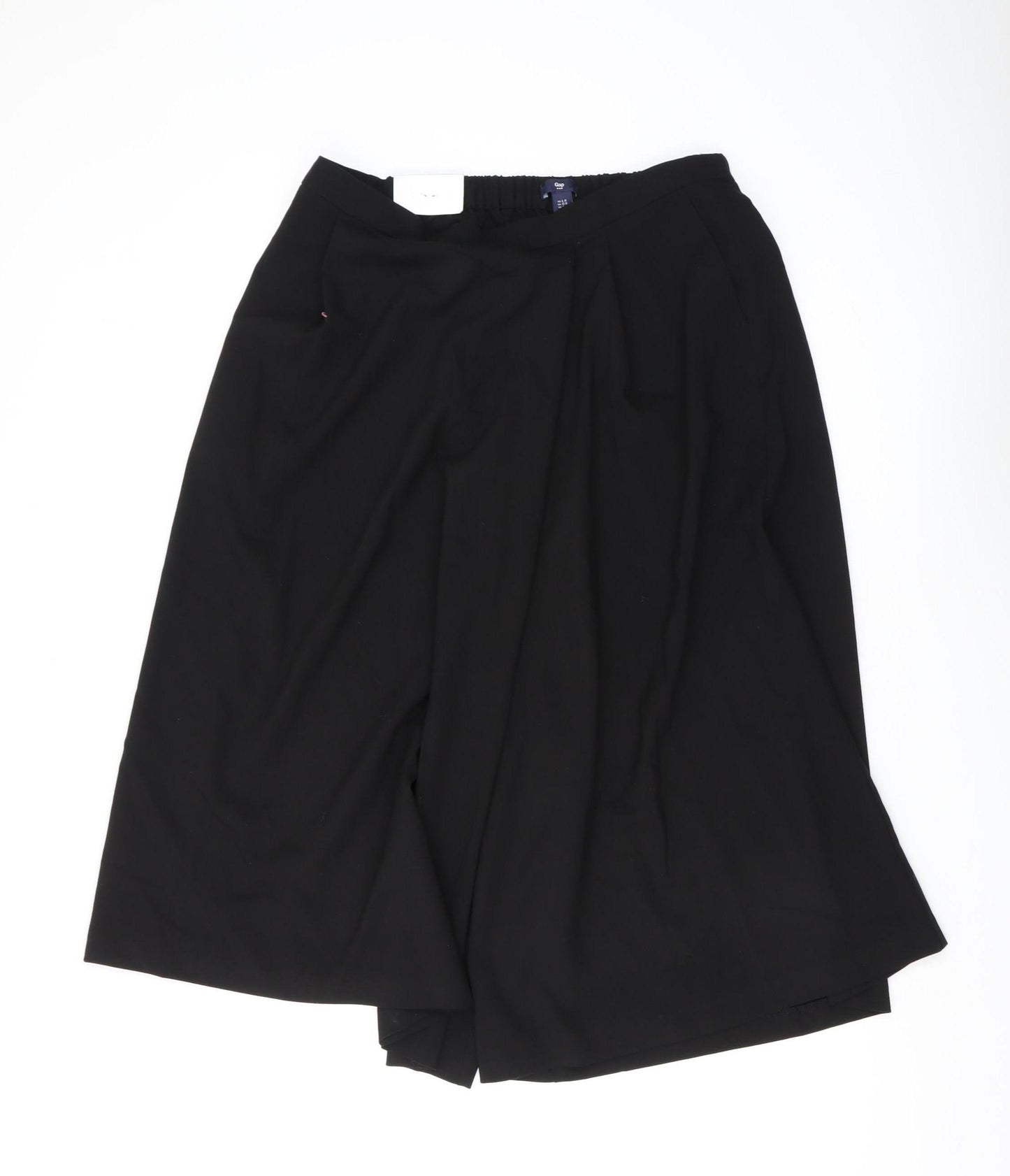 Gap Women's Black Wide-Leg Culottes L