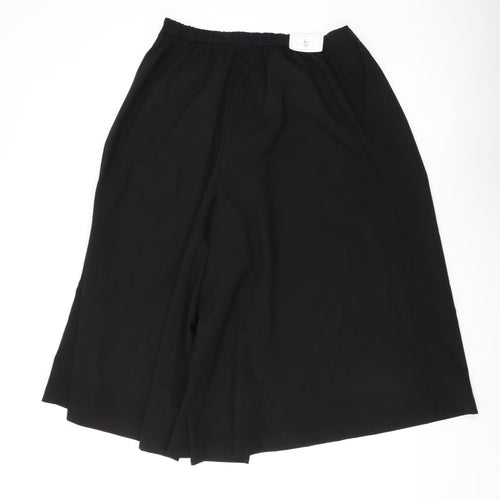 Gap Women's Black Wide-Leg Culottes L