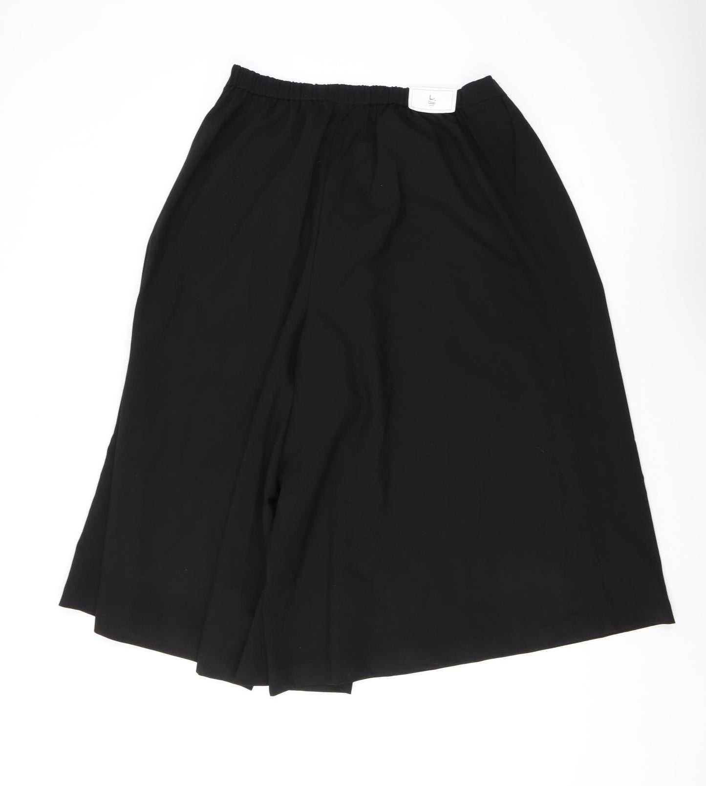 Gap Women's Black Wide-Leg Culottes L