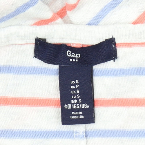 Gap Women's Multicoloured Striped T-Shirt Dress S