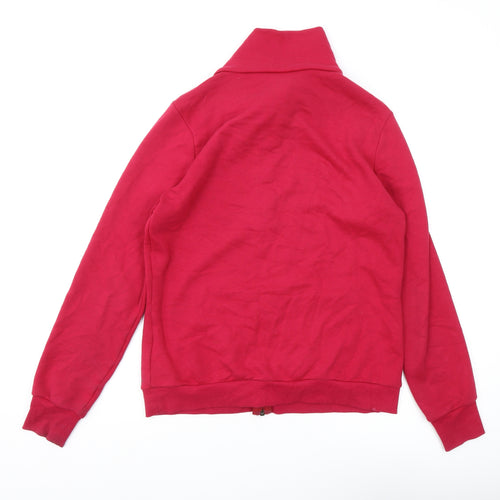 Decathlon Women's Red Full Zip Sweatshirt L