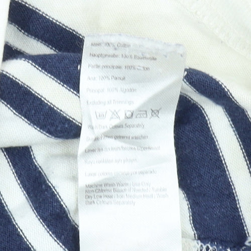 Joules Women's Striped T-Shirt, Size 12, Boat Neck Multicolour