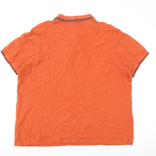 Ben Sherman Men's Orange 2XL Polo Shirt