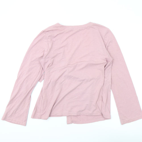 Rohan Women's Pink Wrap Top, M, Long Sleeve, Casual