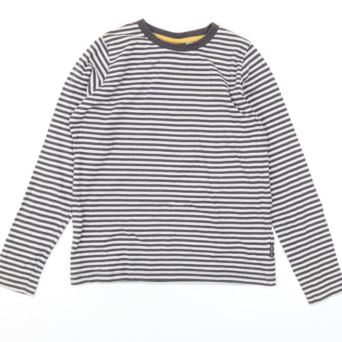 Trespass Boys Striped Long Sleeve T-Shirt, Multicoloured, 11-12 Years