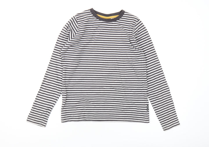 Trespass Boys Striped Long Sleeve T-Shirt, Multicoloured, 11-12 Years