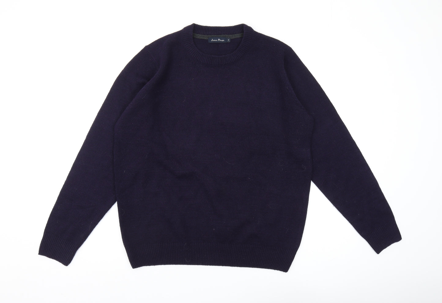 James Pringle Men's Blue Medium Pullover Jumper