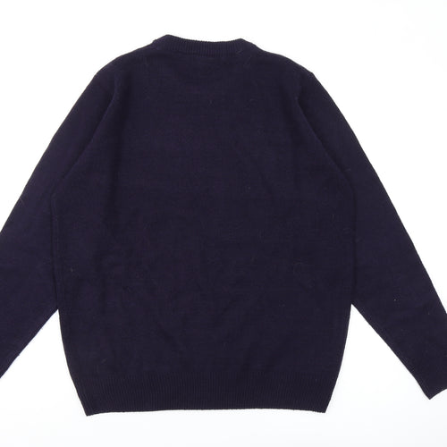 James Pringle Men's Blue Medium Pullover Jumper