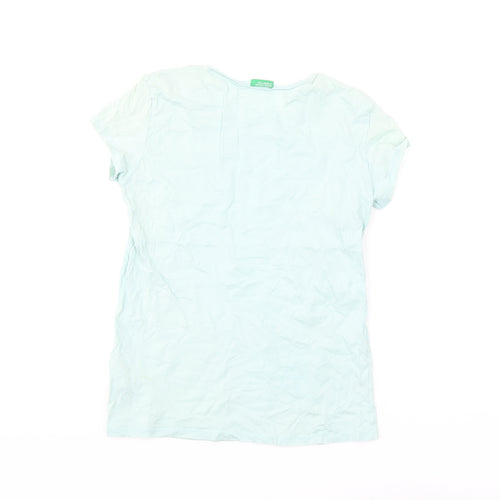 United Colors of Benetton Girls Green T-Shirt 14-15 Years