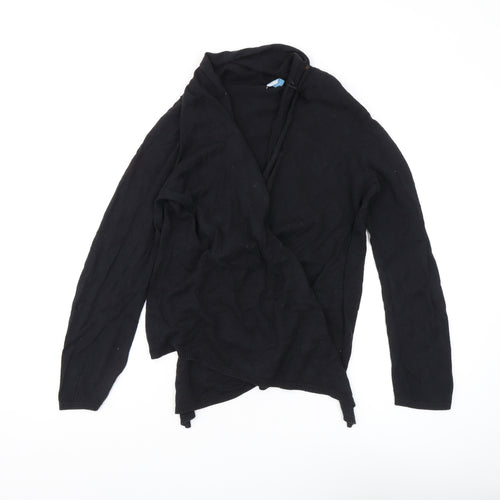Oasis Women's Black Cardigan Size 12 Cotton Blend