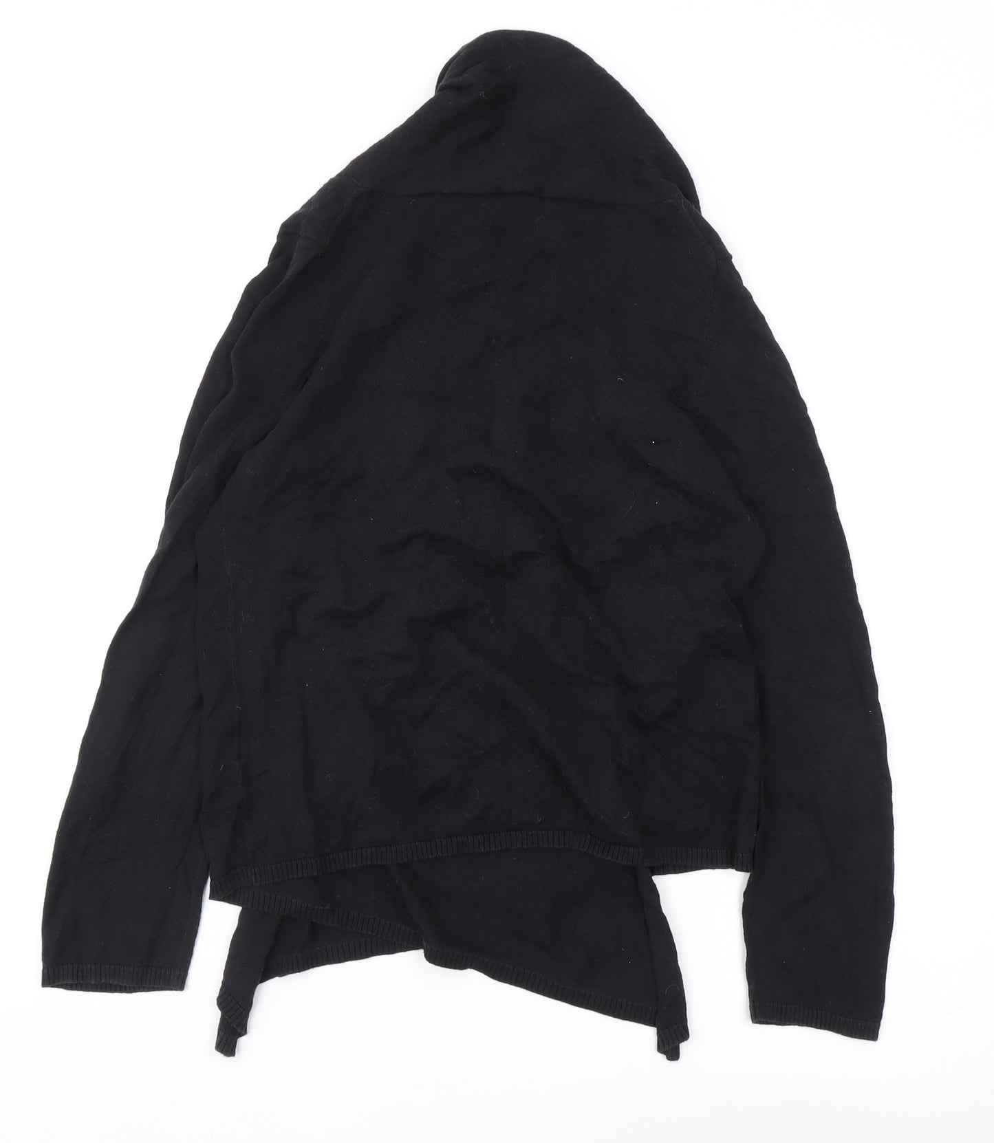 Oasis Women's Black Cardigan Size 12 Cotton Blend