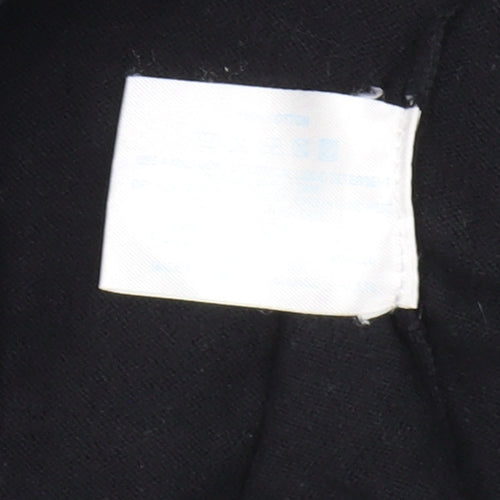 Oasis Women's Black Cardigan Size 12 Cotton Blend
