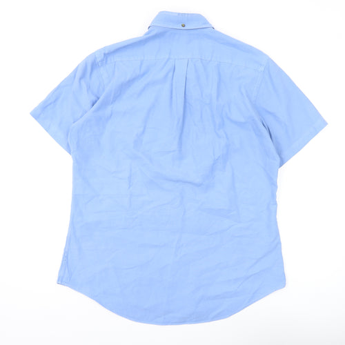 Ralph Lauren Men's Blue Button-Down Shirt M