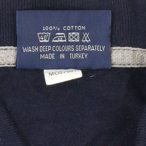 Lee Cooper Men's Blue S Polo Shirt - Casual Style