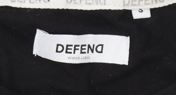 Defend Men's Grey Colourblock T-Shirt S