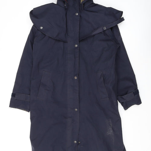Jack Murphy Men's Black Hooded Rain Coat Size 32