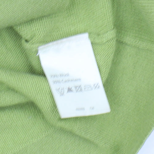 Phase Eight Women's Green Henley Long Sleeve Jumper