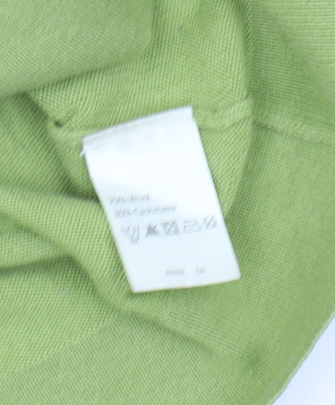 Phase Eight Women's Green Henley Long Sleeve Jumper