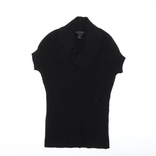 MNG Collection Women's Black Pullover Jumper, Size 10