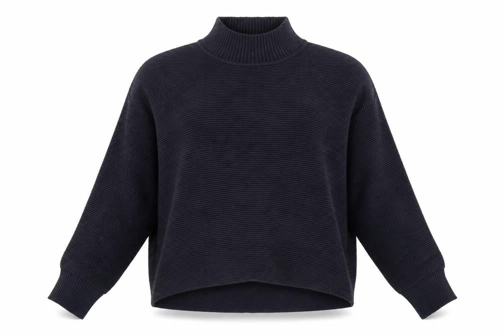 Front view of French Connection Women's Black XS jumper