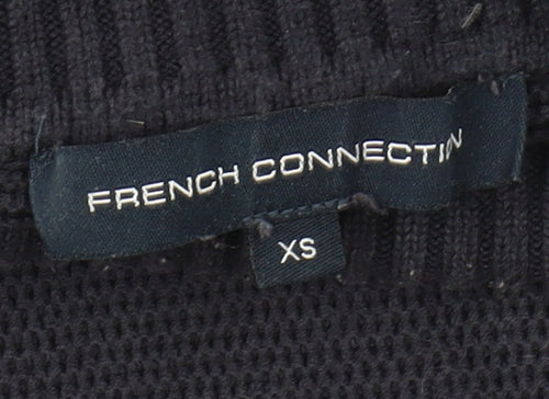 French Connection Women's Black XS Pullover Jumper