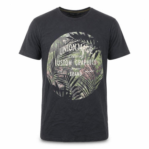 Groggy by JBC Men's Black Graphic T-Shirt L
