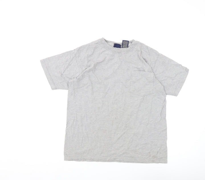 Route 66 Grey Crew Neck T-Shirt - Men's Medium