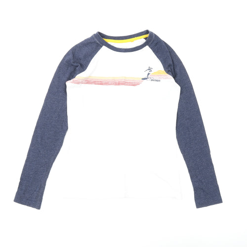 Saltrock Women's Multicoloured Ringer T-Shirt - Size 8