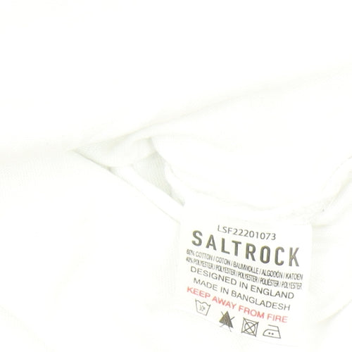 Saltrock Women's Multicoloured Ringer T-Shirt - Size 8
