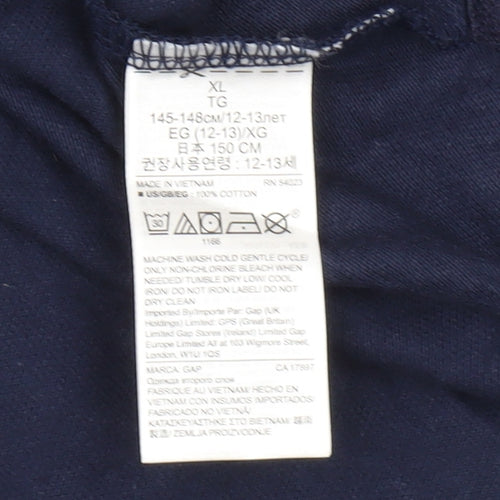 Gap Kids Boys Blue Polo Shirt 12-13 Years - New with Tags