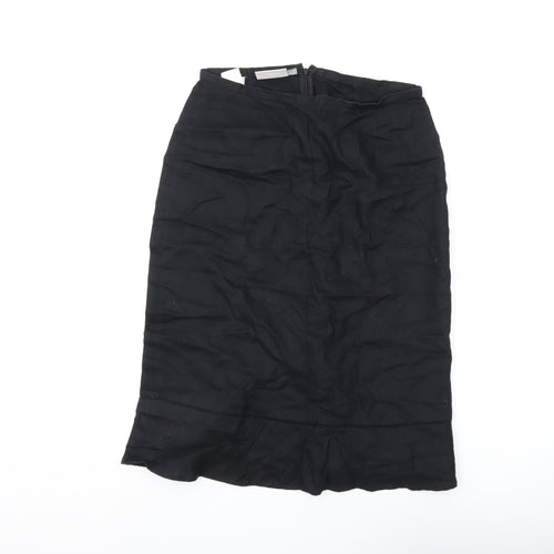 InWear Women's Black Long Pencil Skirt Size 12