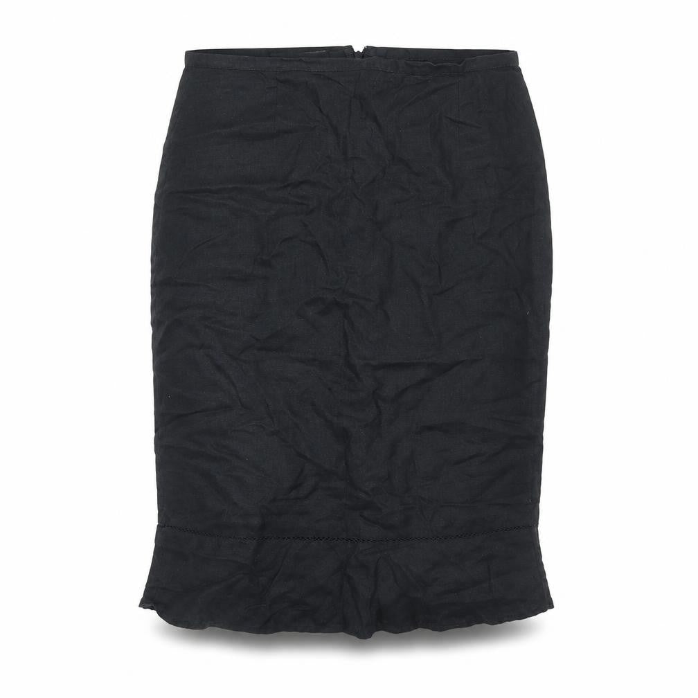 InWear Women's Black Long Pencil Skirt Size 12