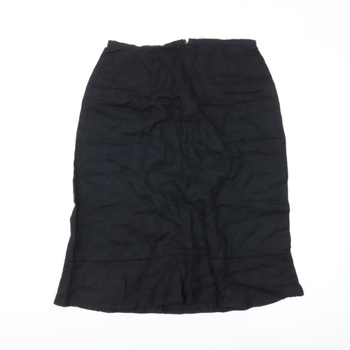 InWear Women's Black Long Pencil Skirt Size 12