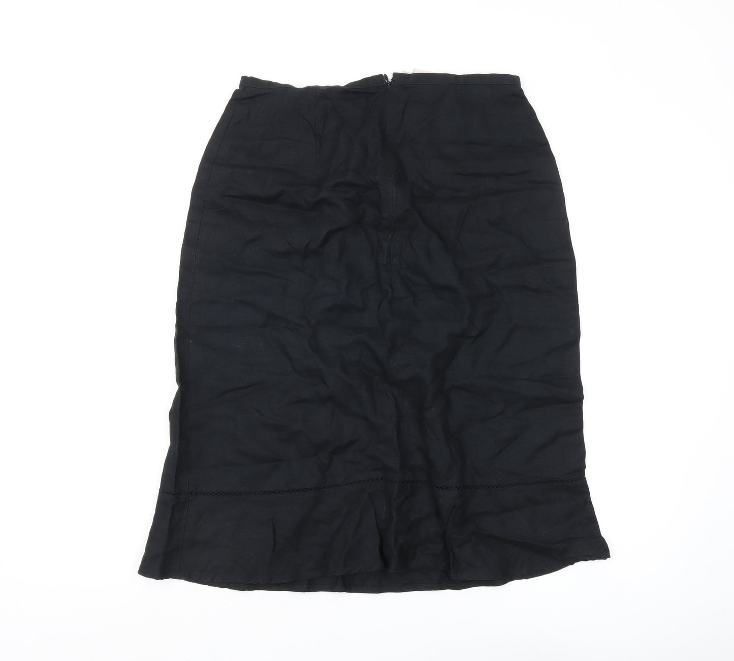 InWear Women's Black Long Pencil Skirt Size 12
