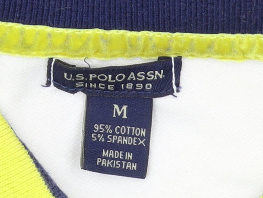 U.S. Polo Assn. Unisex Multicoloured Polo, Size M