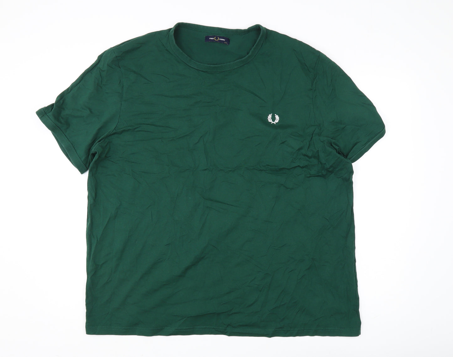 Fred Perry Men's Green 3XL Logo T-Shirt