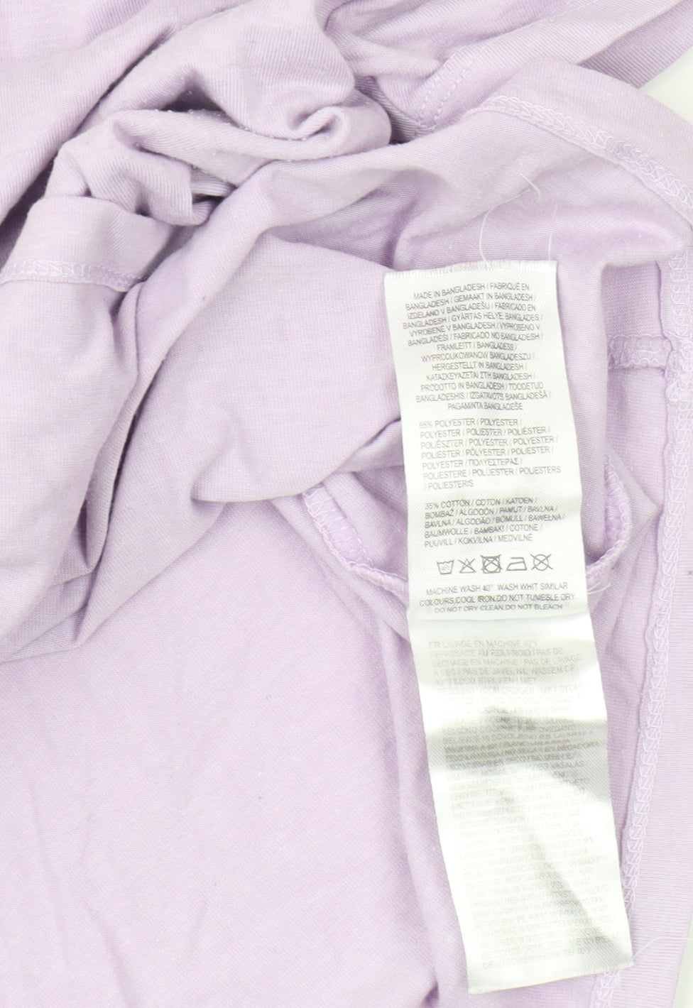 LA Gear Women's Purple V-Neck T-Shirt Size 14
