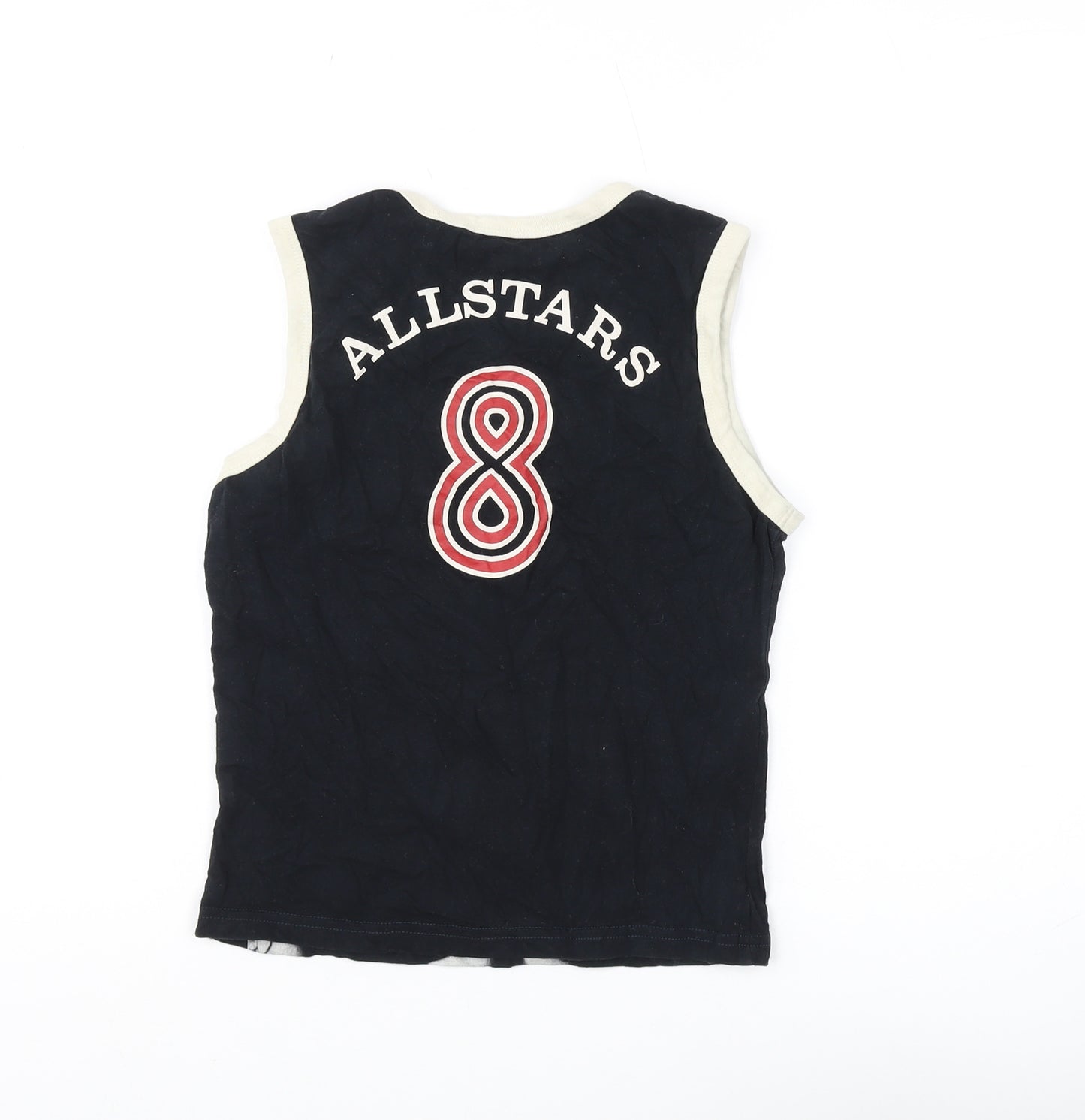 Ringspun Women's Black Tank Top, Size 10, Music Theme