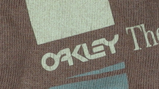 Oakley Men's Brown Graphic Short Sleeve T-Shirt S