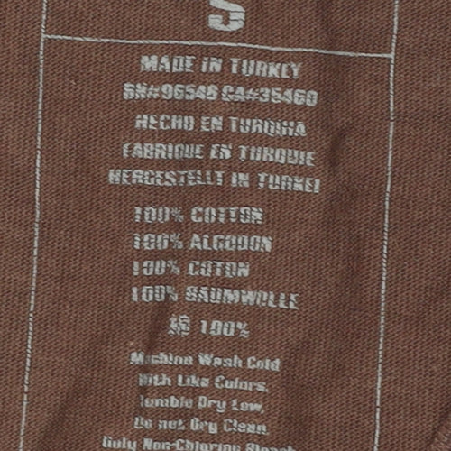 Oakley Men's Brown Graphic Short Sleeve T-Shirt S